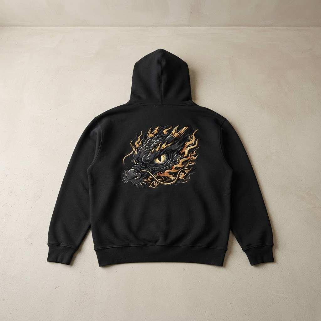 Sudadera Ojo del Dragón Jhon Woo