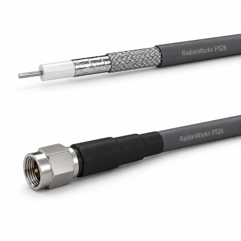 PS26 RF cable assembly