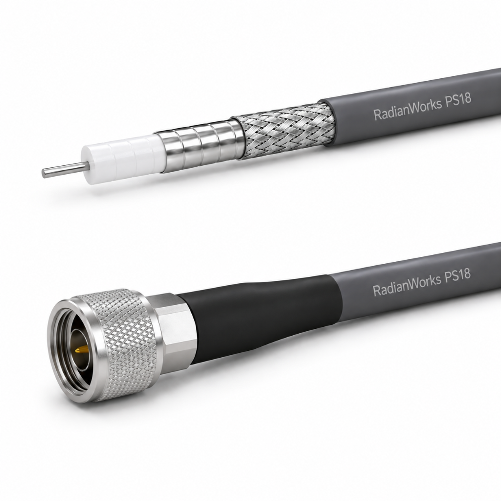 PS18 RF cable assembly