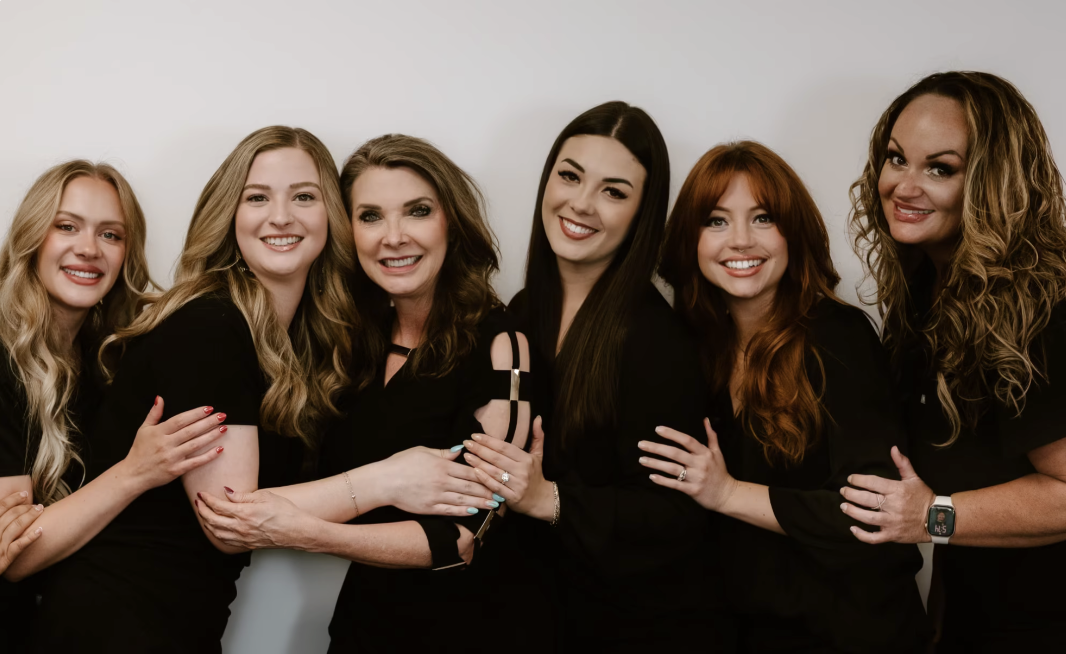 The Let's Face It Dream Team — Tina B. and her licensed permanent makeup artists