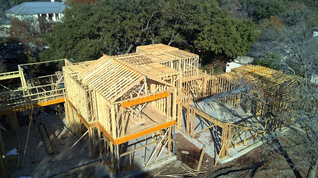 Top Notch Framing construction project in the DFW area