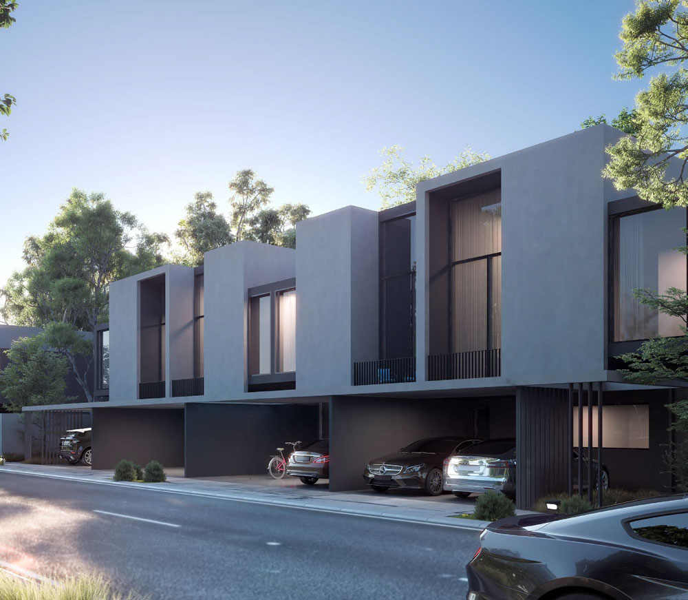 Townhouse facade