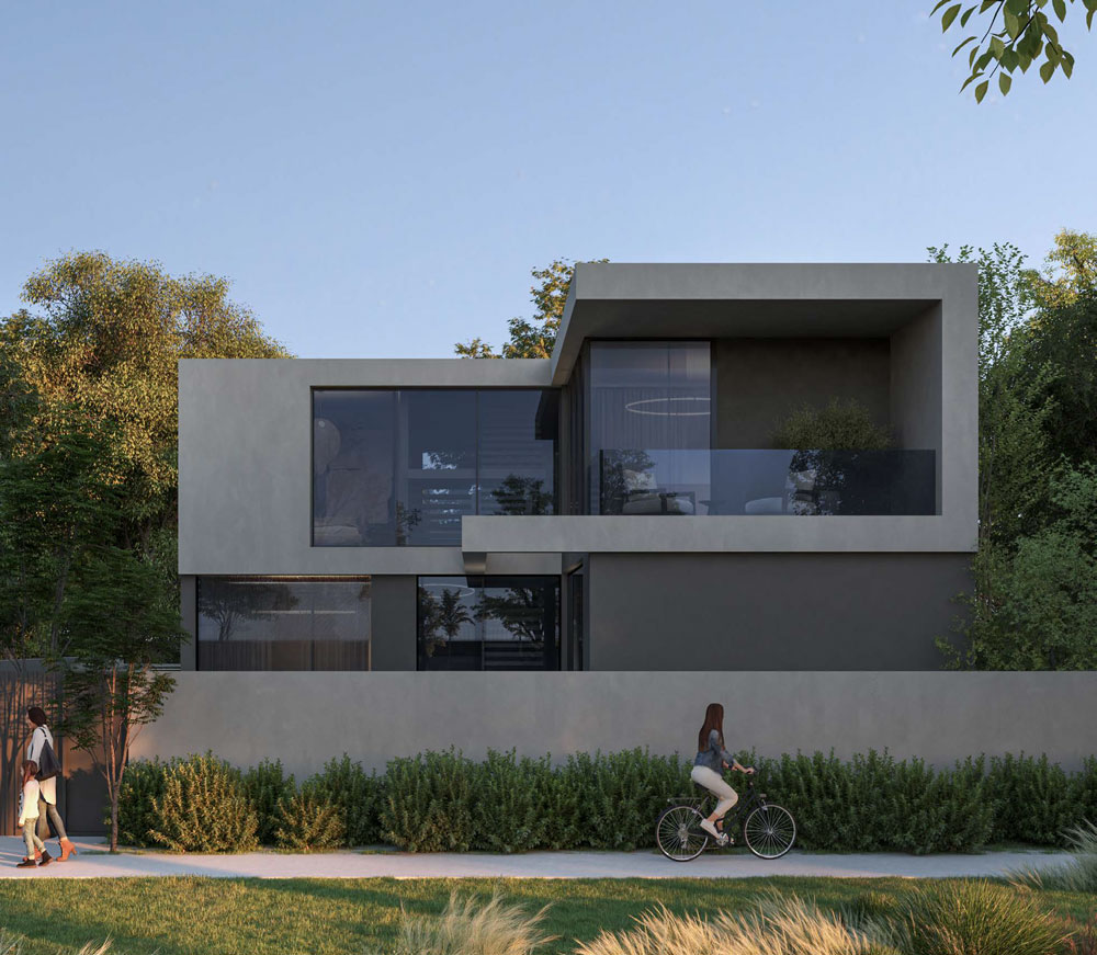 Signature villa facade