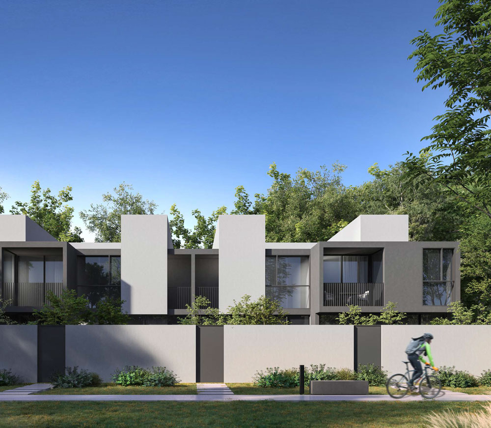 Townhouse facade
