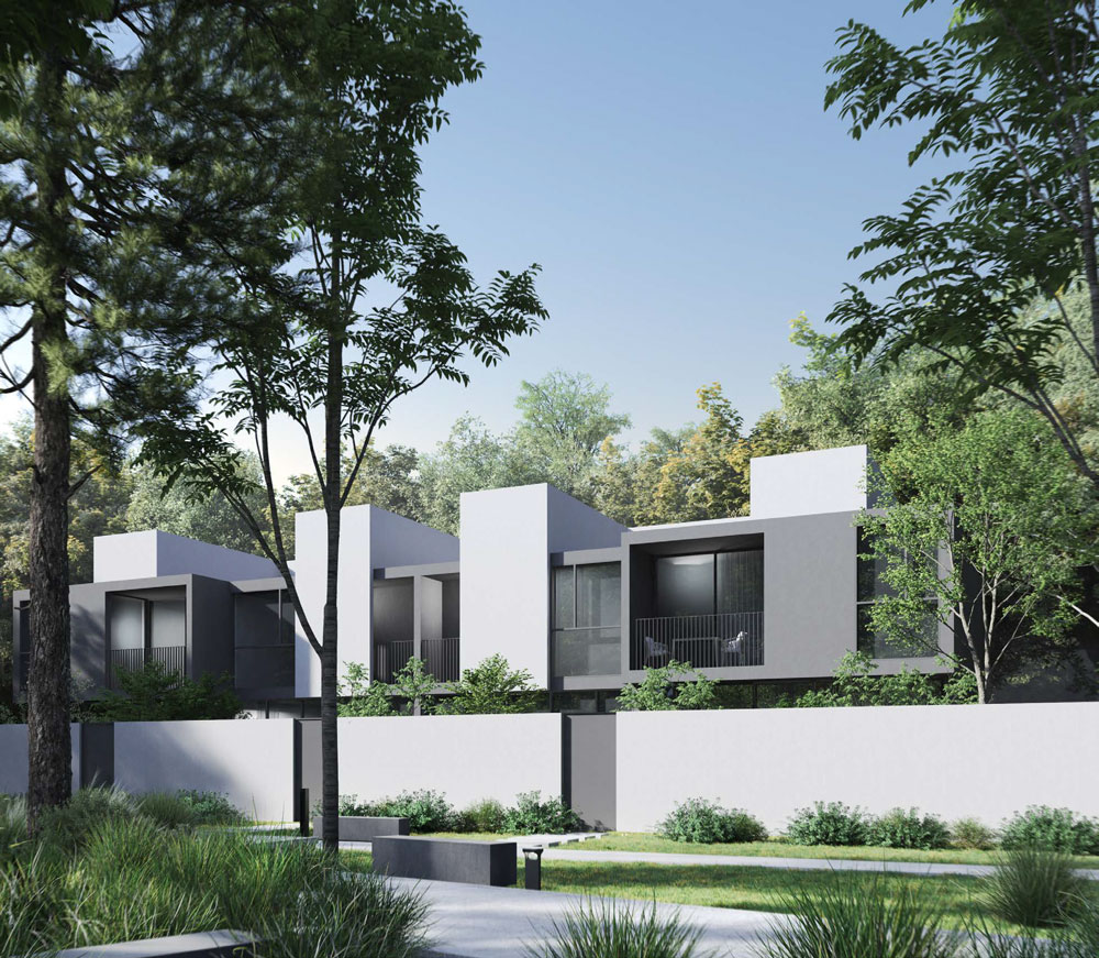Townhouse facade