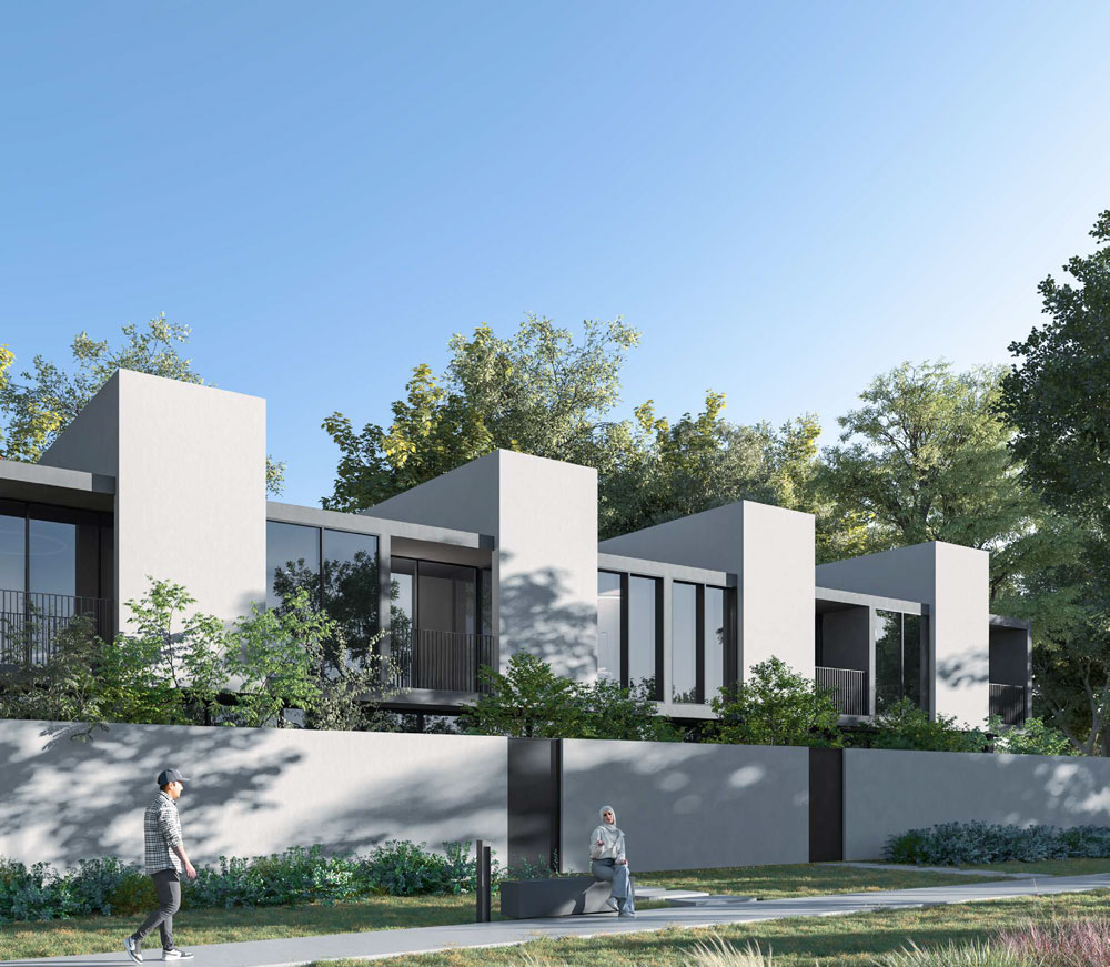 Townhouse facade