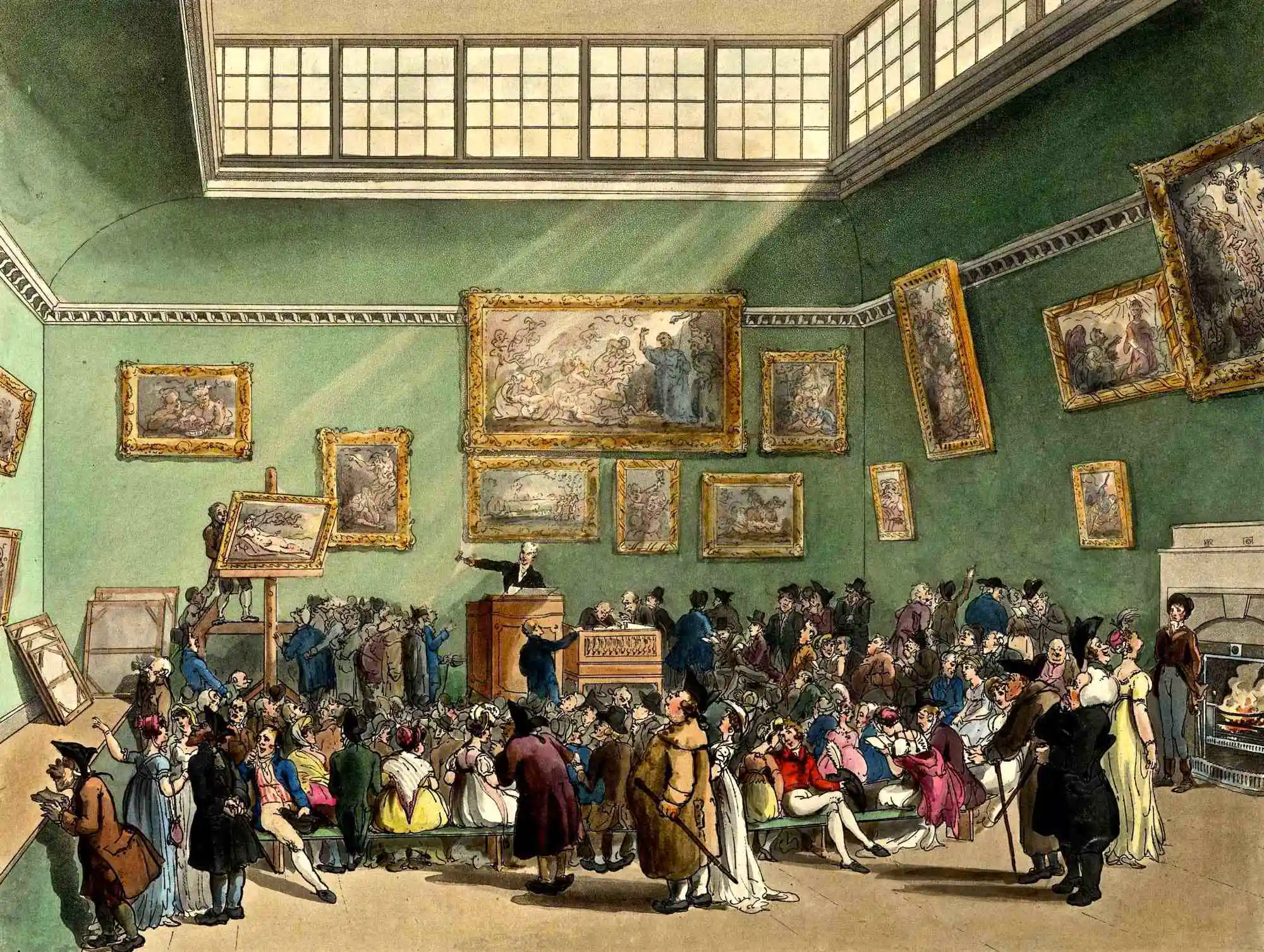 Christie's Auction Room