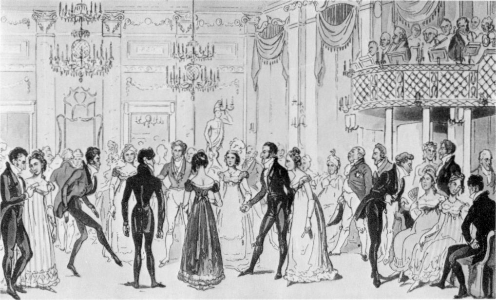 Almack's Assembly Rooms — the ballroom