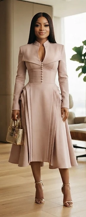 Woman in office
