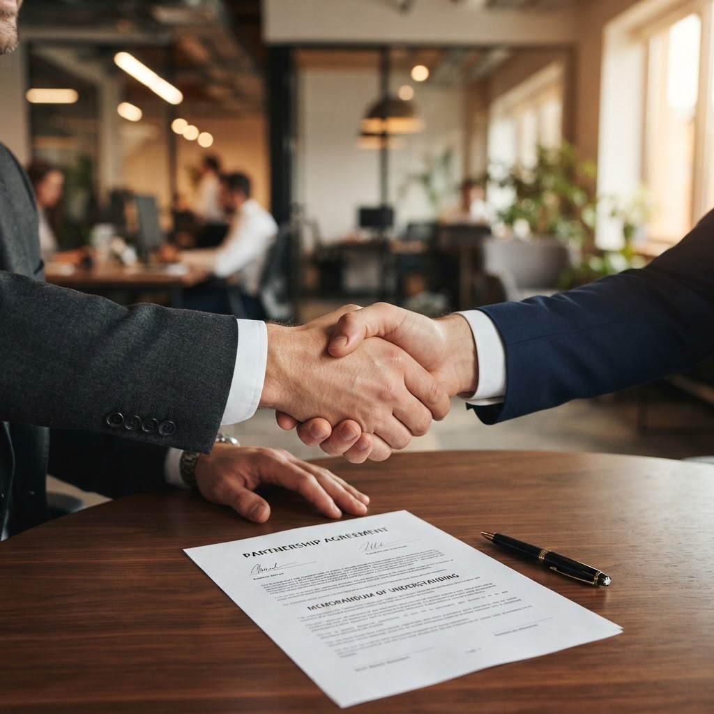 Carrier partnership handshake
