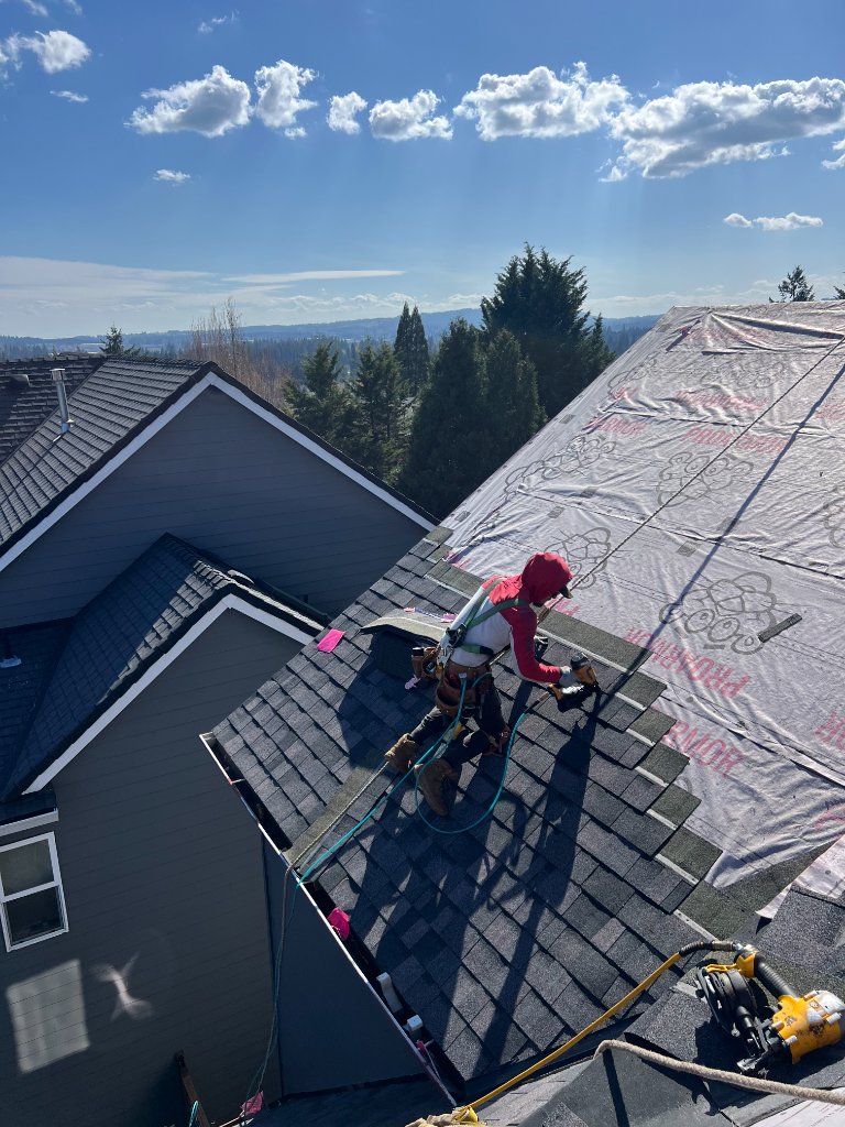 Roofing background