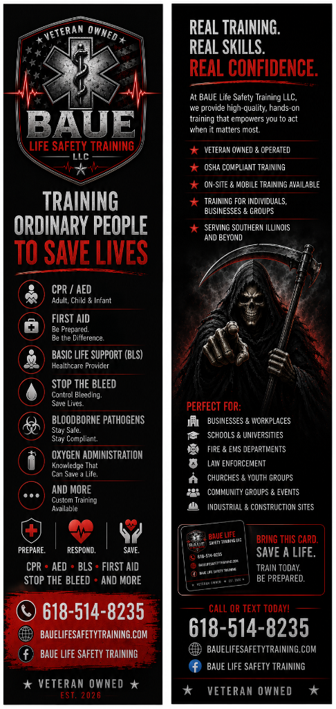 TWO-COLUMN MARKETING FLYER
