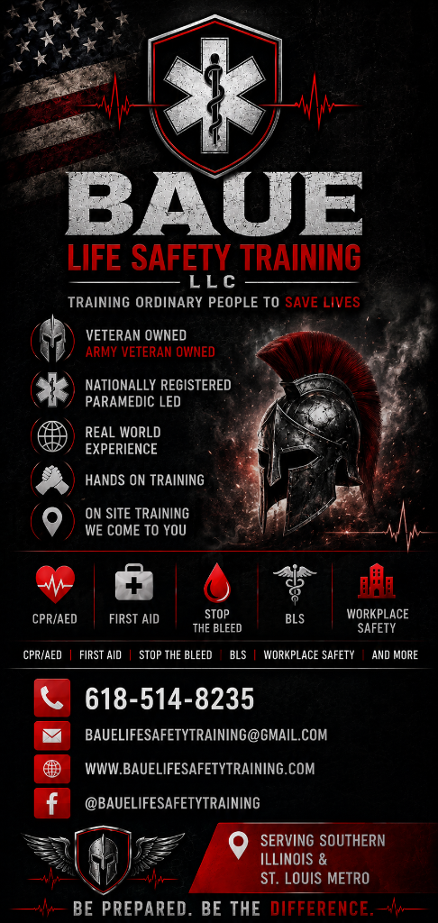 BAUE Life Safety Training Flyer