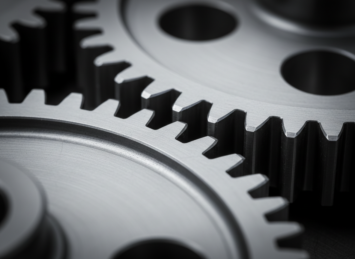 Precision industrial gears representing operational mechanics