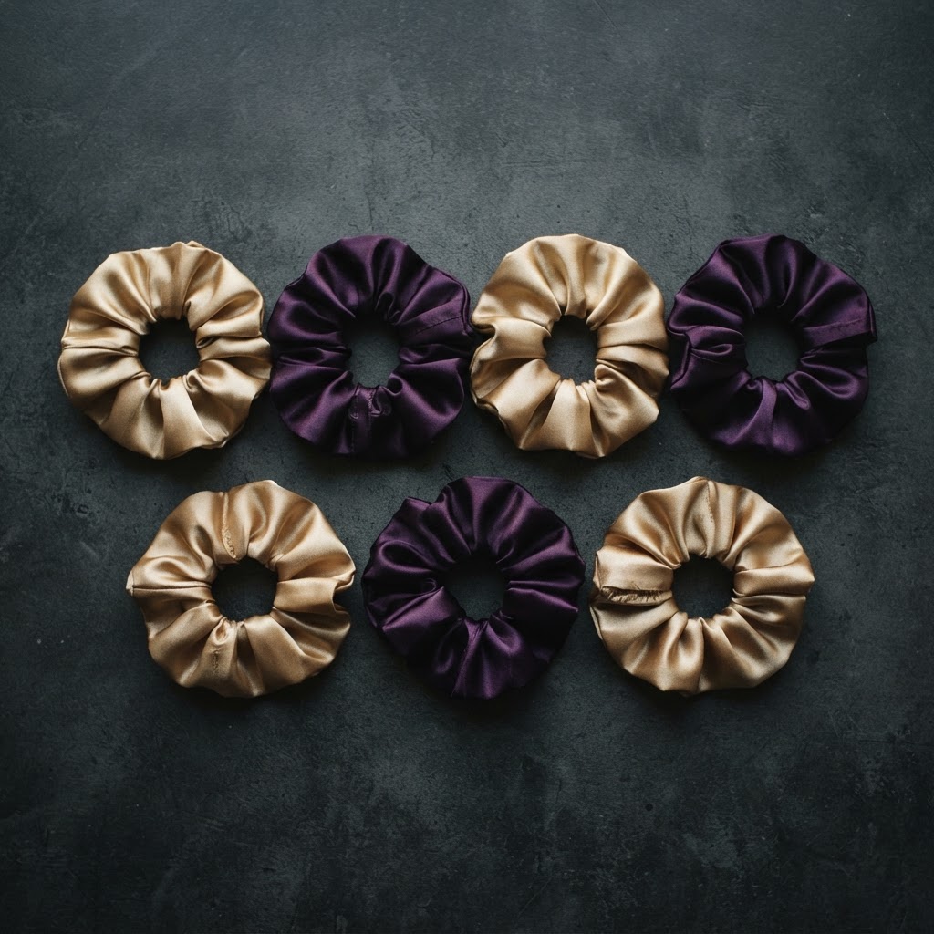 Satin Scrunchie Set