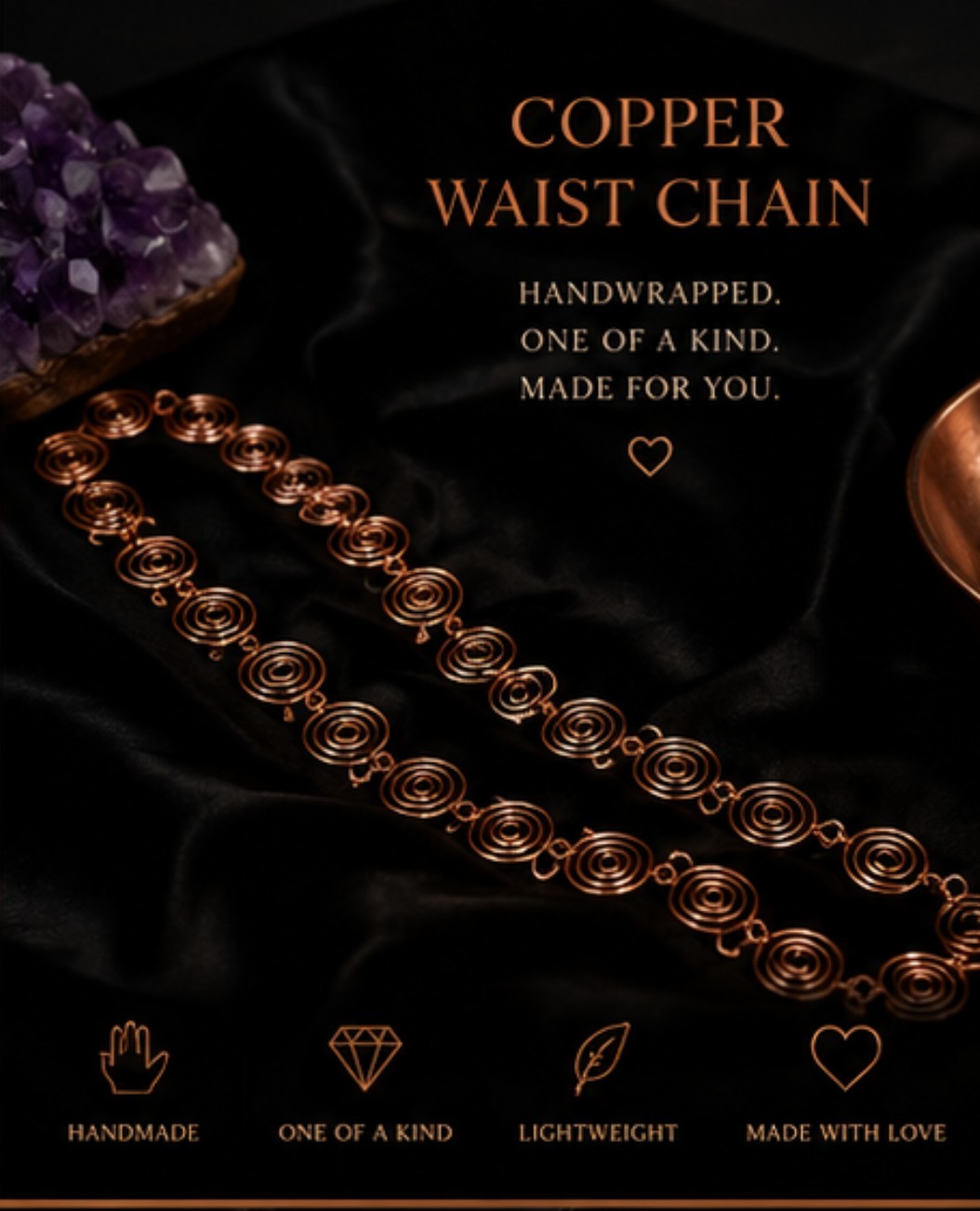 Spiral Waist Chain