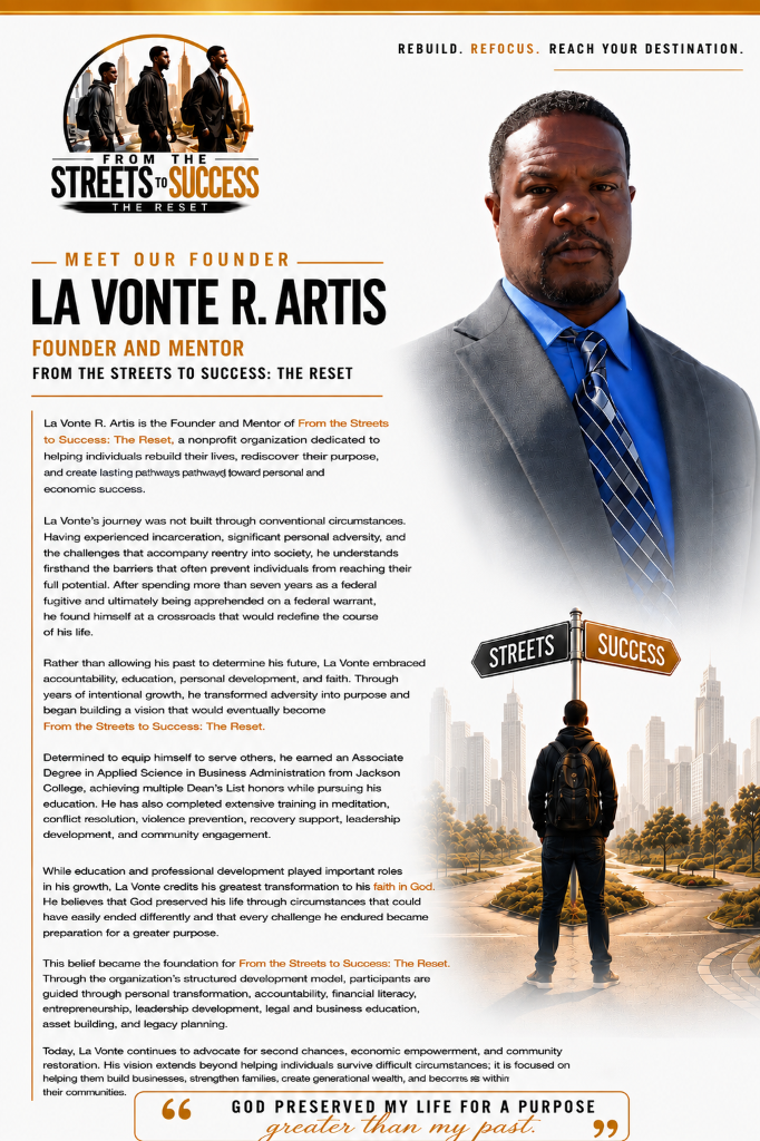 La Vonte R. Artis — Founder and Mentor