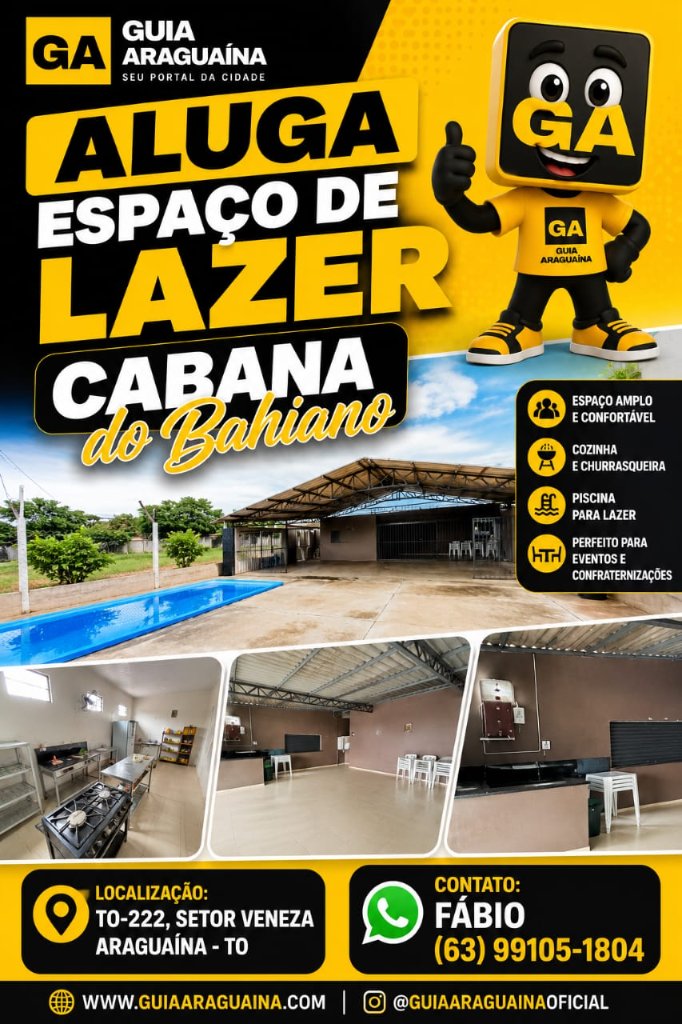 Aluga Espaço de Lazer - Cabana do Bahiano