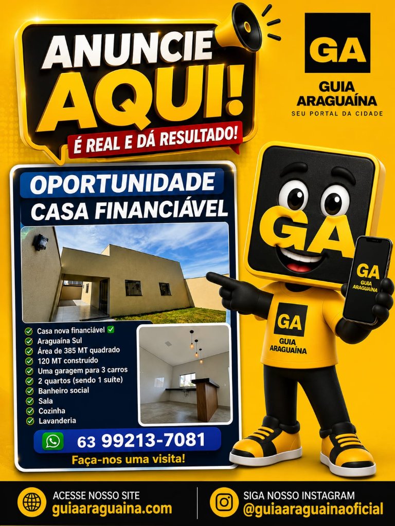 OPORTUNIDADE CASA FINANCIÁVEL