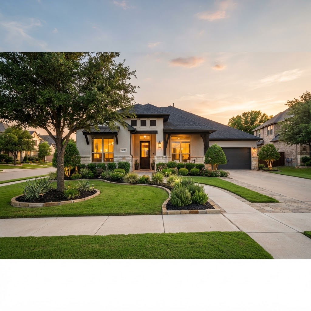 Residential property exterior in Rockwall, TX