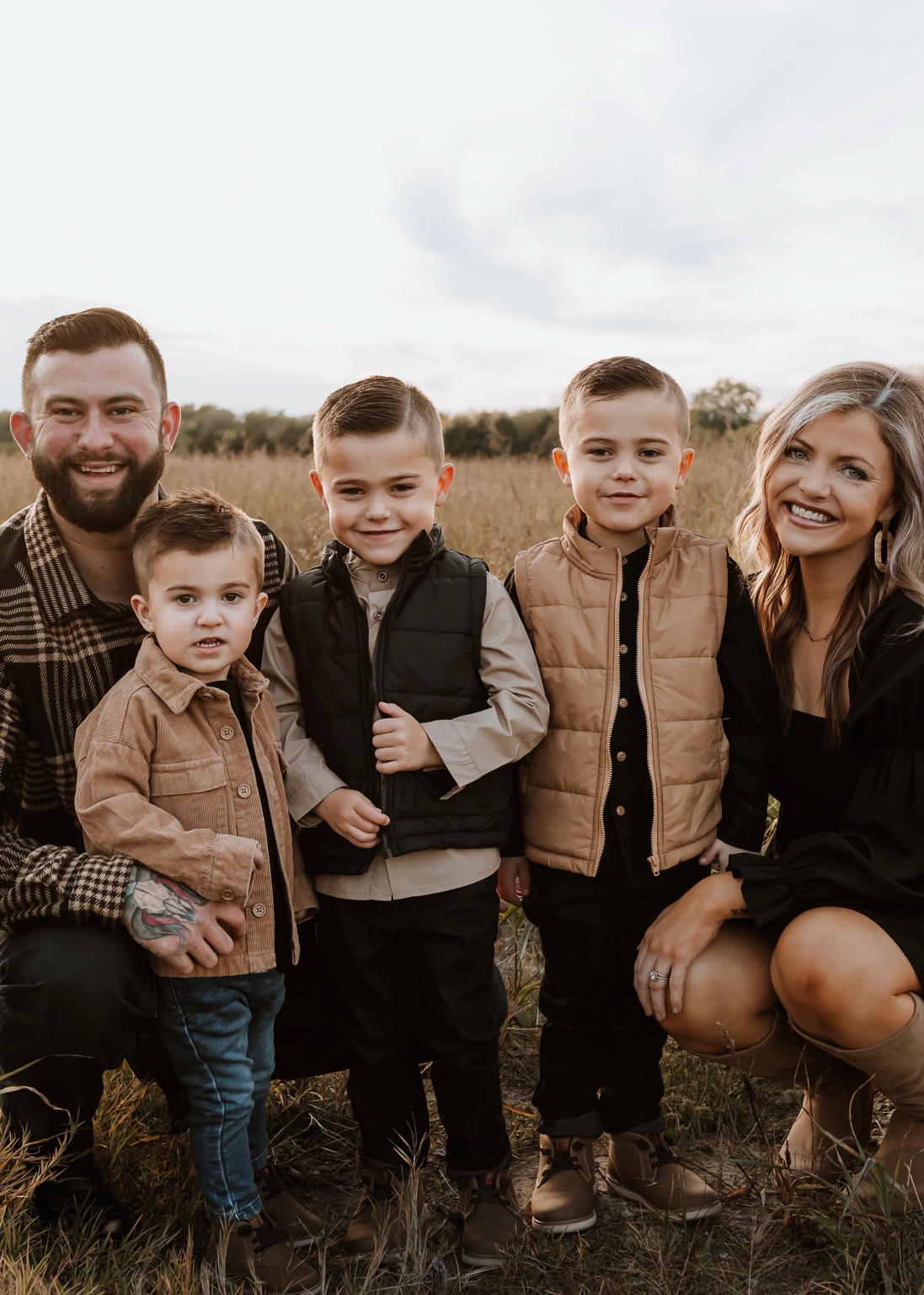 The Kinser family in Rockwall, TX