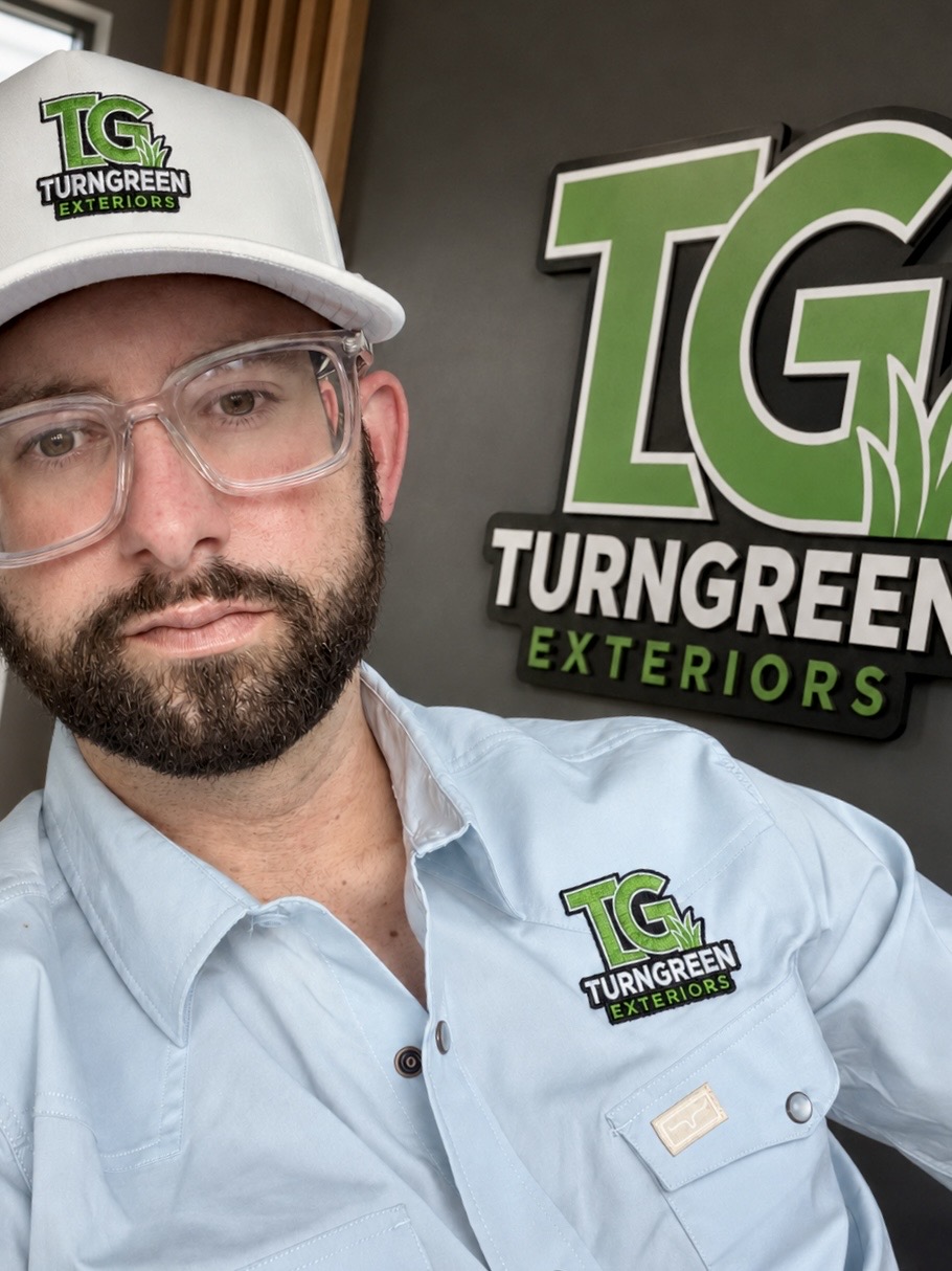 Jerry Kinser, owner and project lead at TurnGreen Exteriors