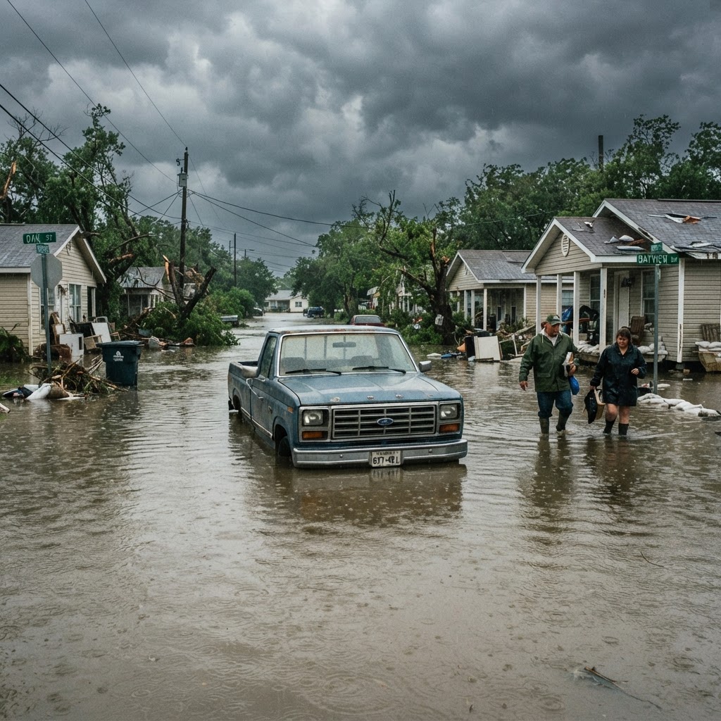 Storm & Rain Damage: Junking Flooded Vehicles in Brazoria County