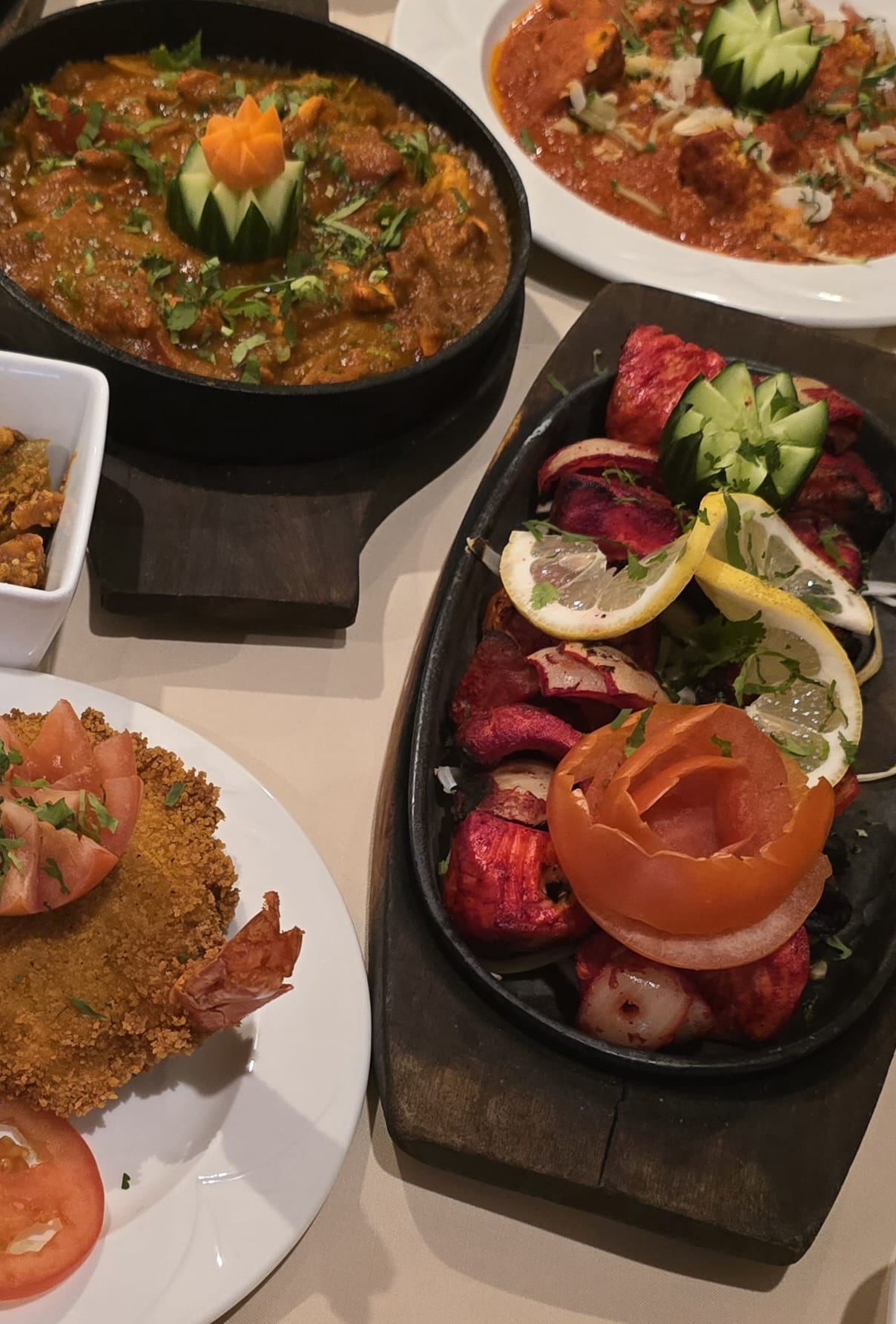 The Polash dishes