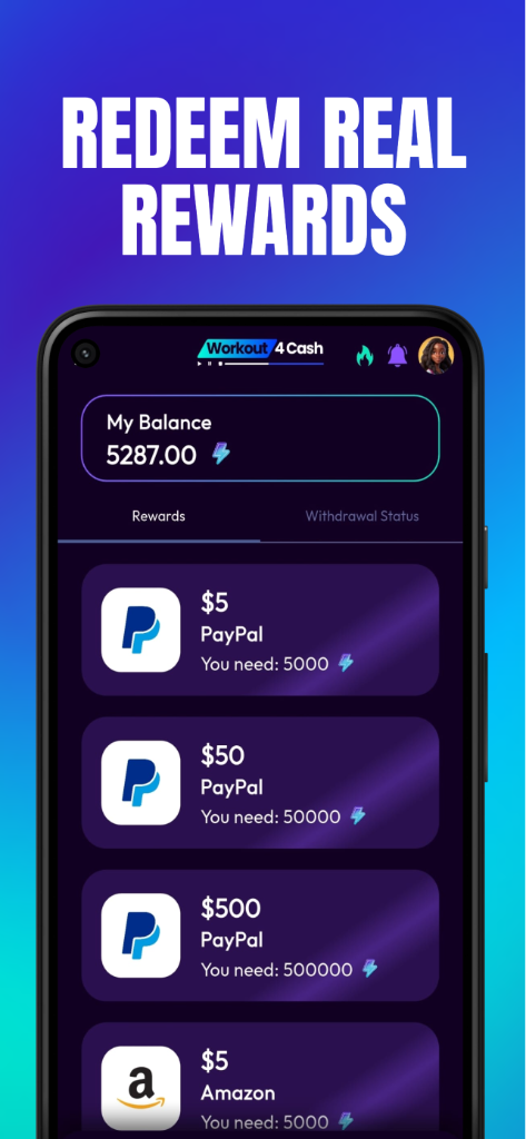Workout 4 Cash screenshot 3