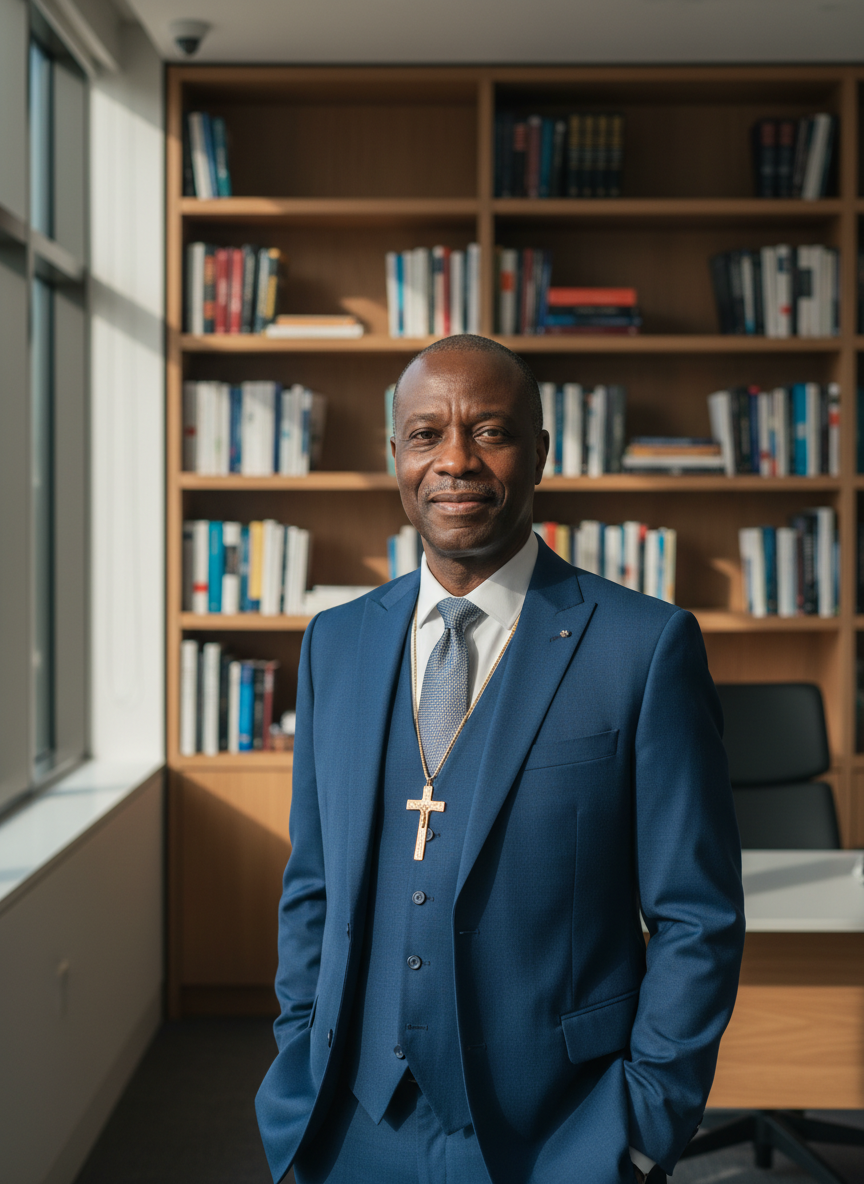 Rev. Igho Lewis Yegbeburu, President of The Glorious Fountain Ministries
