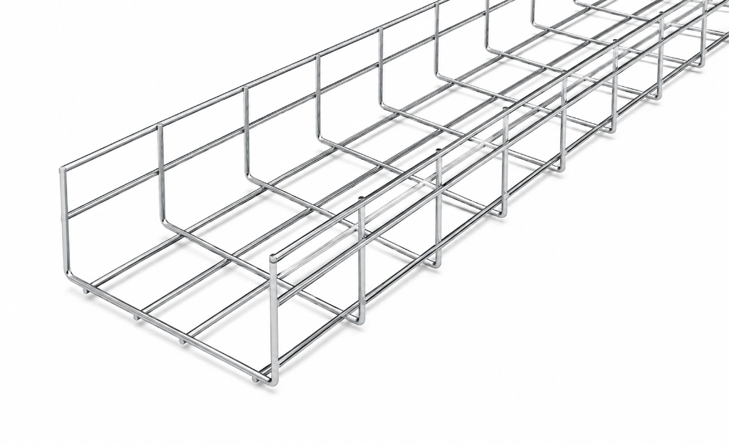 Electro-Galvanized Wire Mesh Cable Tray