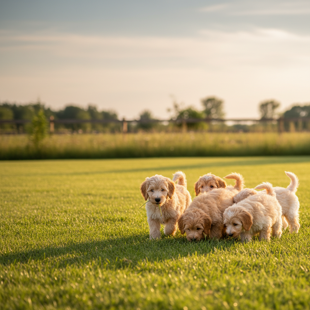 Sol Dorado Goldendoodle puppies