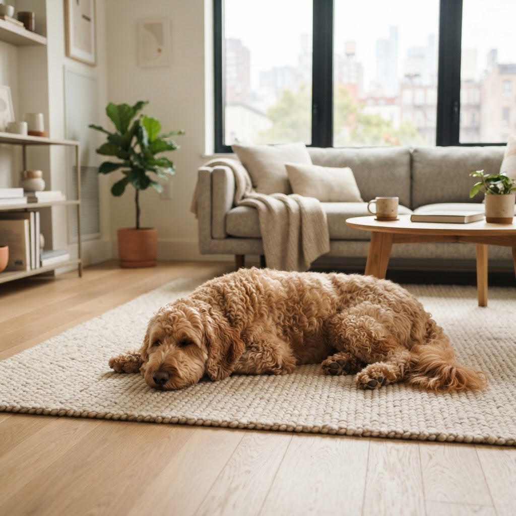 ¿Puede un Goldendoodle Mediano Vivir en un Departamento?