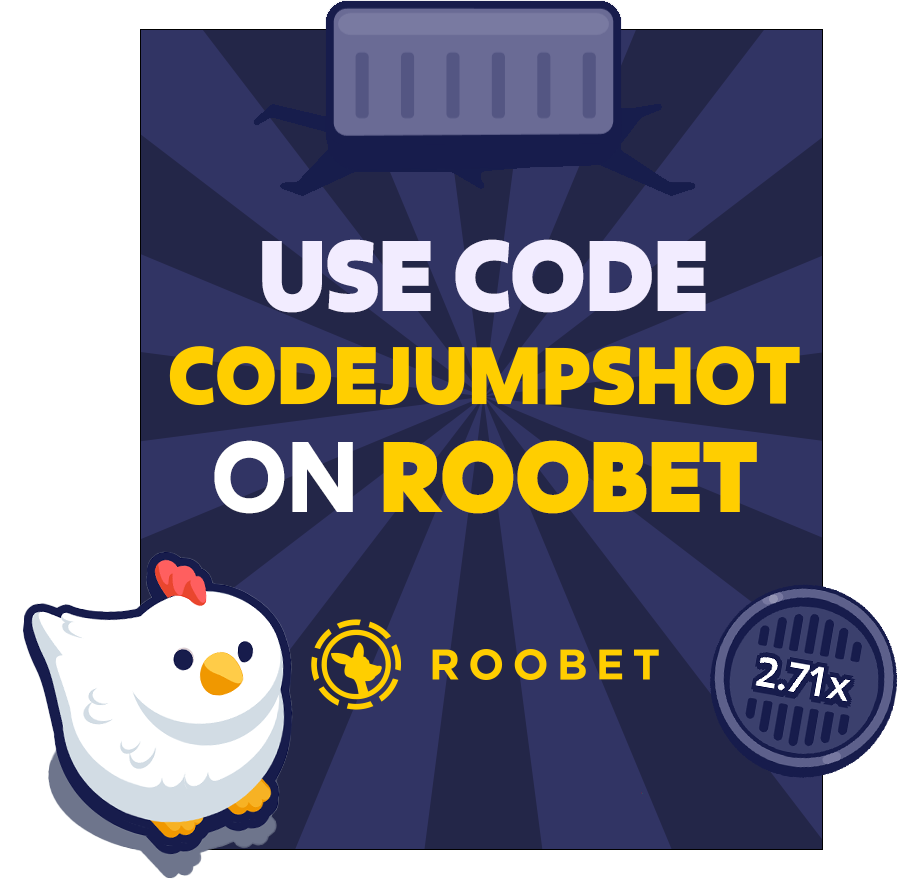 Use Code CodeJumpshot on Roobet