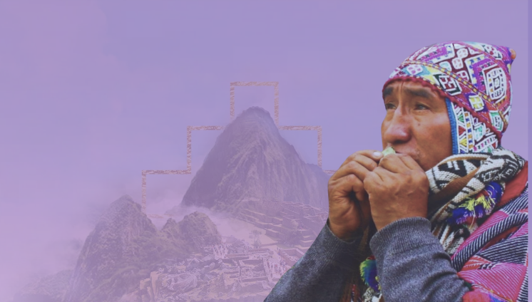 Don Sebastián Pauccar in Andean landscape