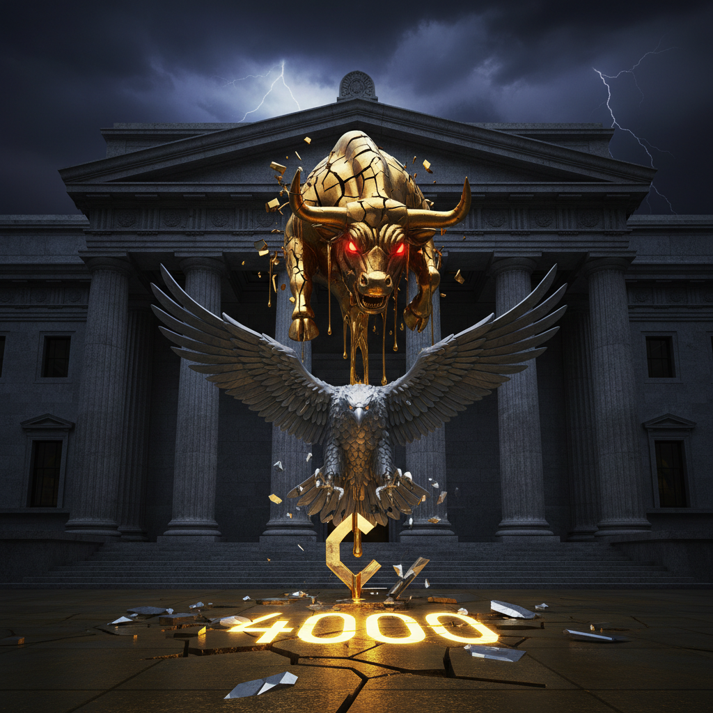 Bullion Bloodbath: Warsh’s Hawkish Pivot Forces Gold to $4,000 Floor as Silver Cracks Below $60 Handle