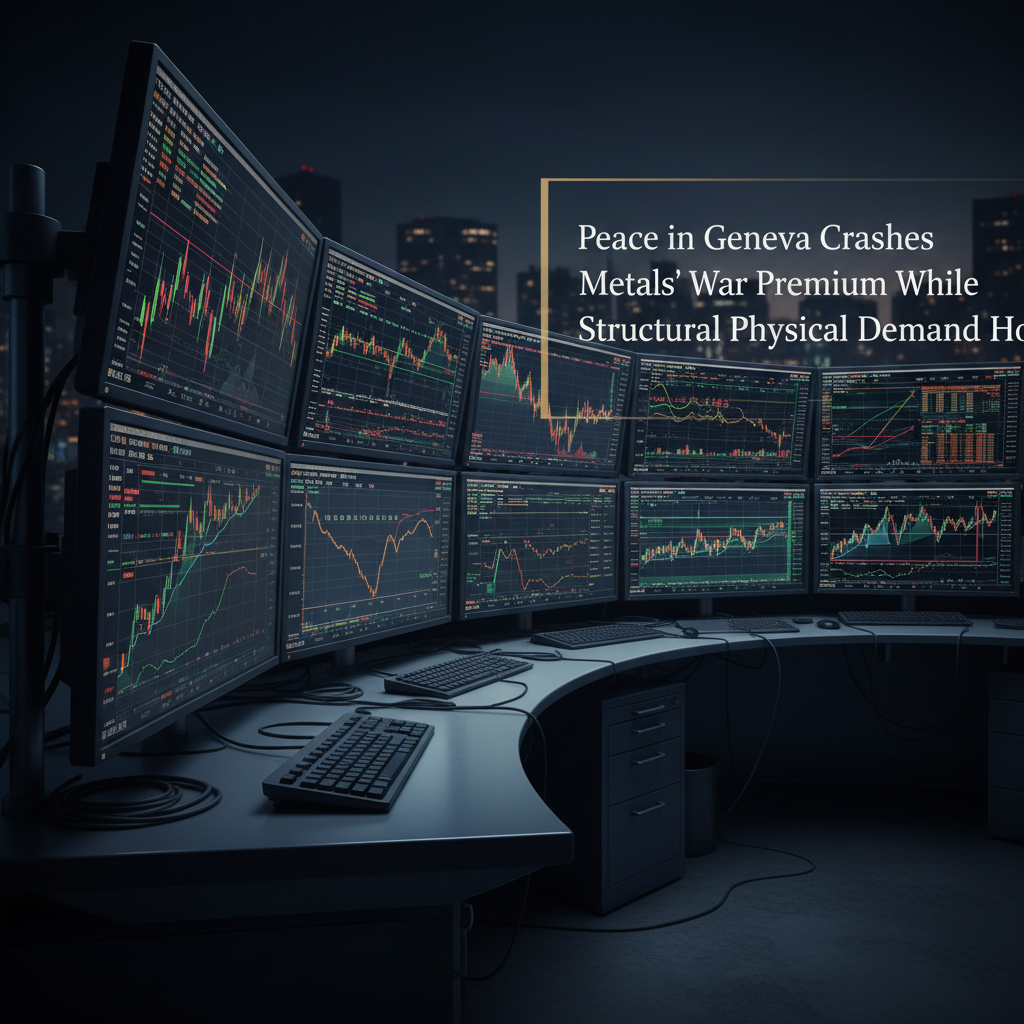 Peace in Geneva Crashes Metals' War Premium While Structural Physical Demand Holds Firm