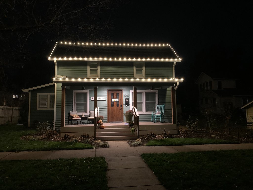 Warm White Craftsman Front