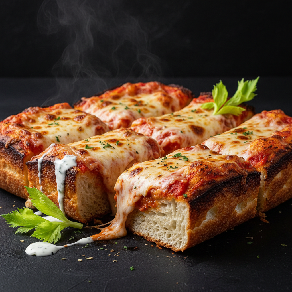Buffalo Pizza Sticks