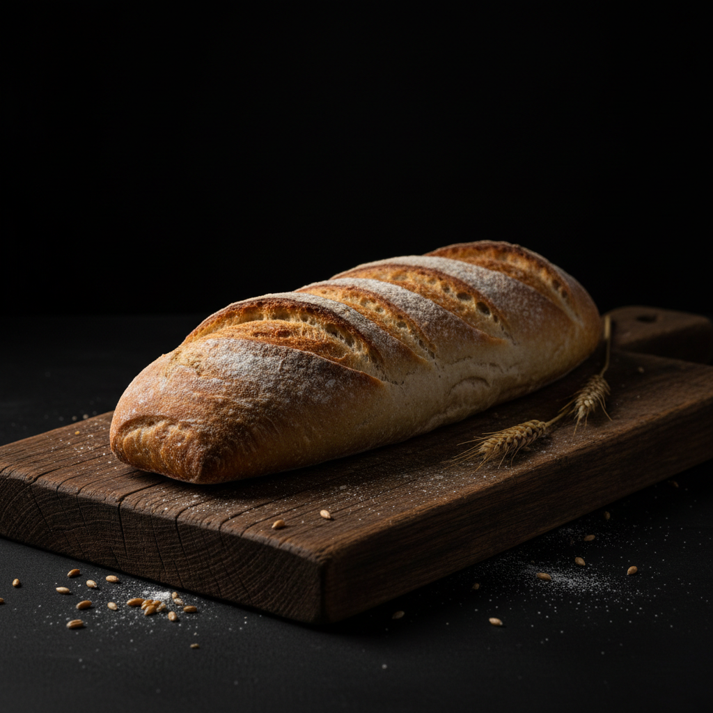 Rustikales Weizenbaguette