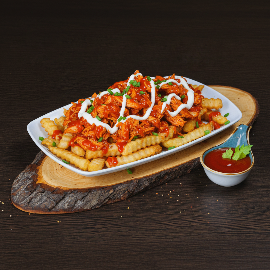 Pulled Chicken Fries