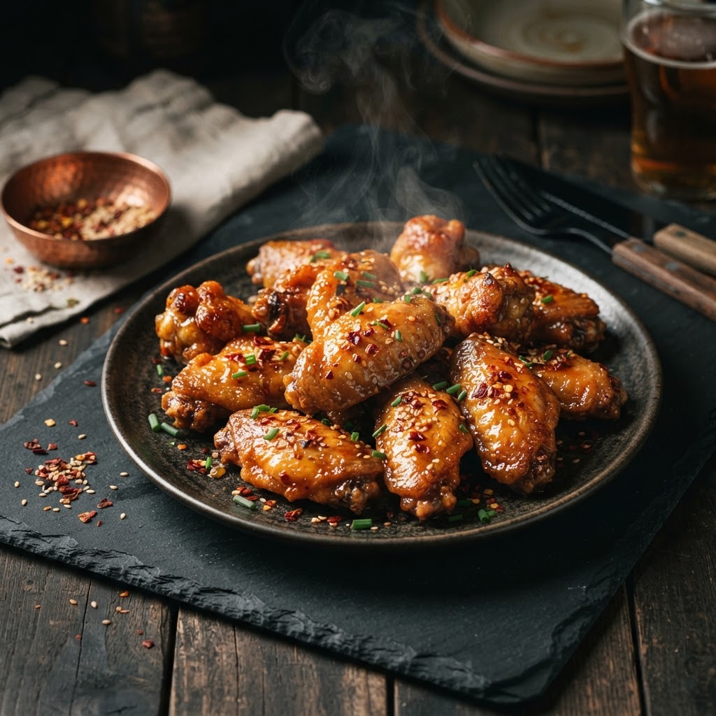 Spicy Honey Wings