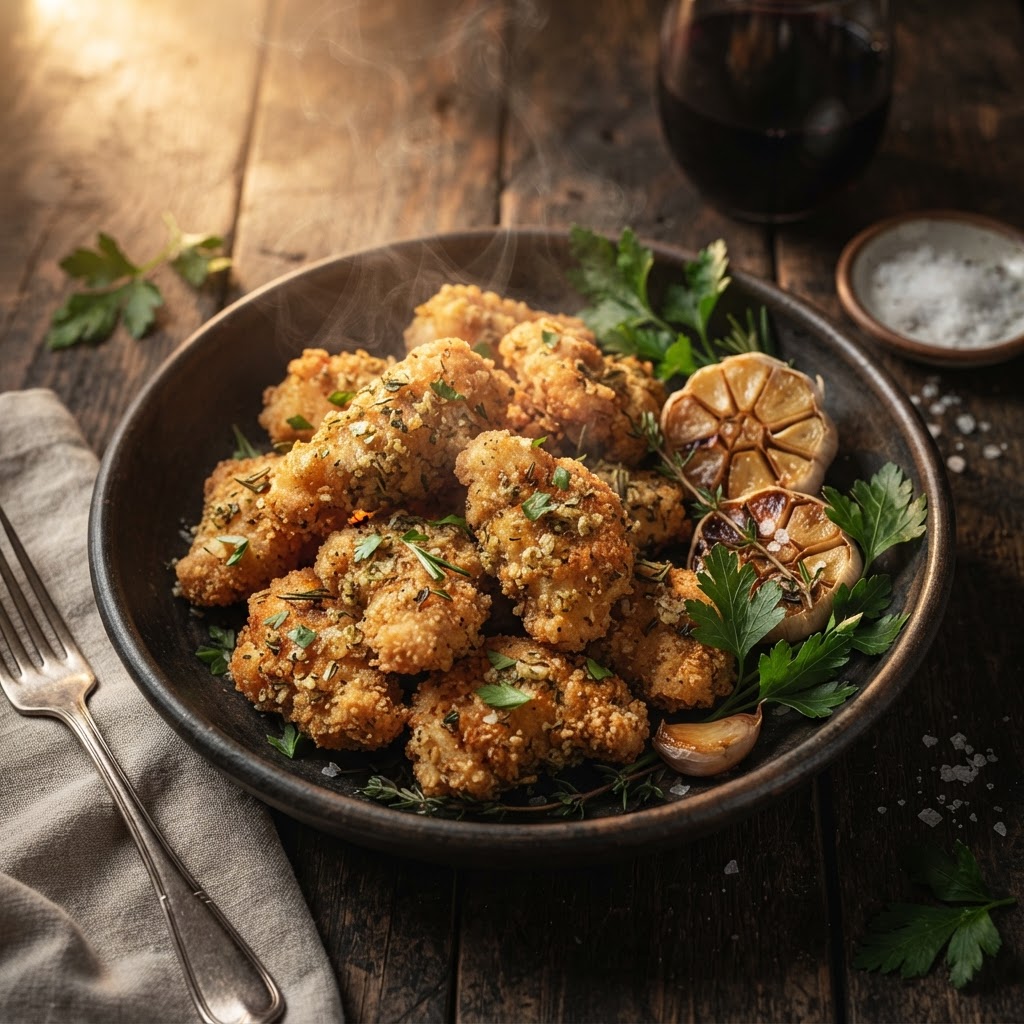 Boneless Garlic Herb Wings