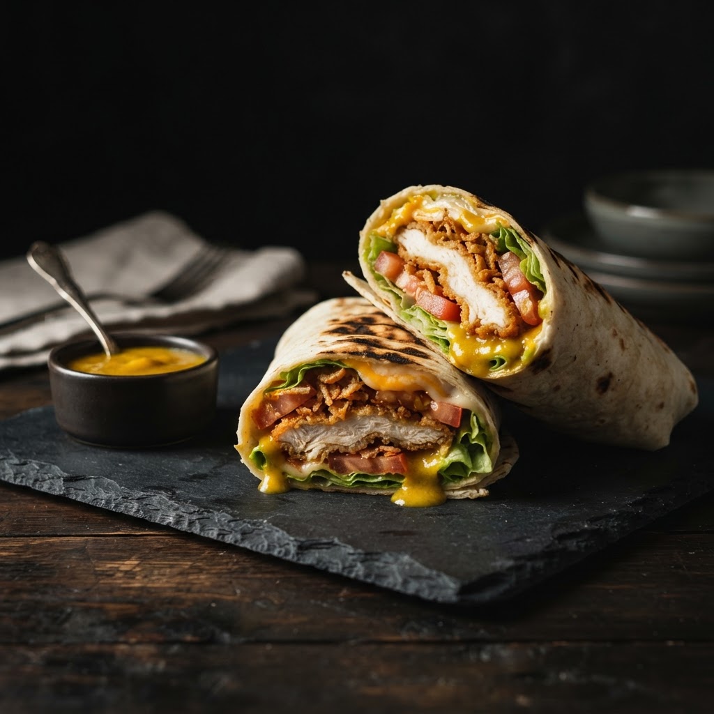 Mango Curry Wrap