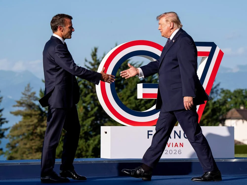 Trump and Macron reunite in New York for high-stakes UN sit-down — and the bromance is back on