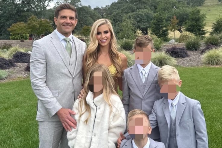 Katie Zacharia with her family