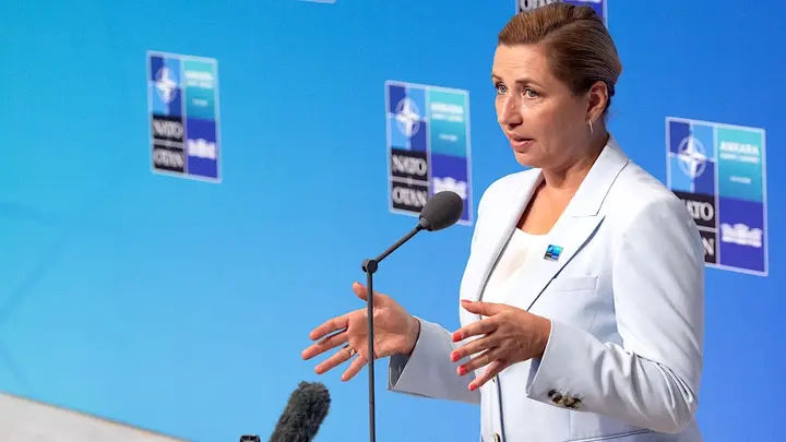 Danish Prime Minister Mette Frederiksen