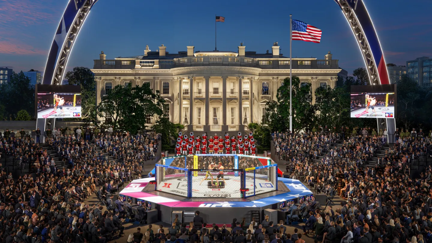 Historic Moment: Dana White's UFC White House Dream Becomes Reality as America Celebrates 250 Years in Glory