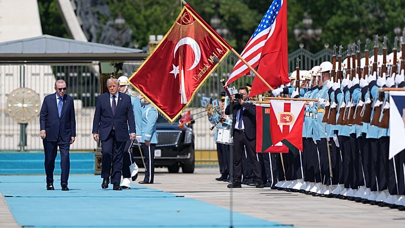 Trump Touched Down in Ankara to a Hero's Welcome as Erdoğan Rolls Out the Red Carpet for NATO's Most Powerful Guest