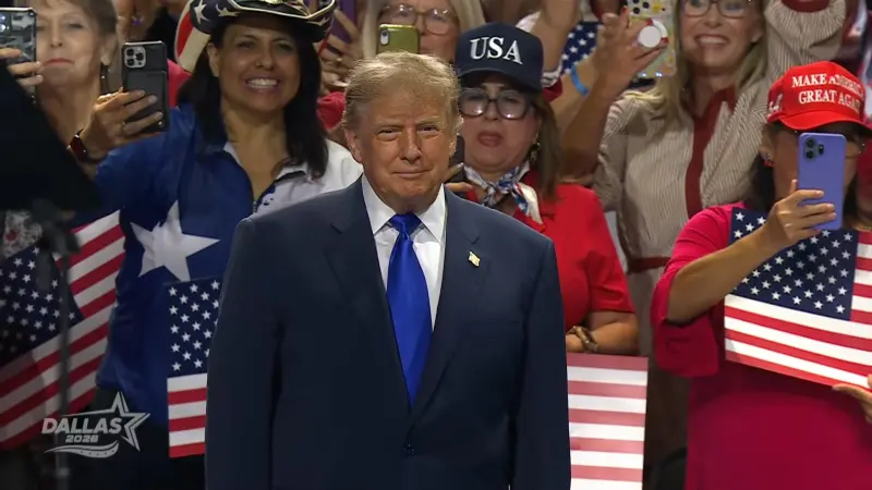 Trump Tells GOP to Pretend He's on the Ballot, Lays Out Agenda for Two More Years of Republican Control